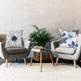 thumbnail image 6 of Decorative Throw Pillow Covers Set of 4 Blue Pillow Covers 18x18 inch Throw Pillow Cases Linen Square Pillow Case,Farmhouse Outdoor Modern Boho Pillow Covers for Couch Sofa Living Room, 6 of 6