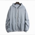 thumbnail image 4 of Godom Womens Zip Up Hoodies Casual Long Sleeve Hoodie Jacket Oversized Lightweight Pullover Sweatshirts Tops with Pocket, 4 of 4