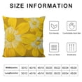 thumbnail image 5 of SHANXI  Spring Pillow Cover  Watercolor Daisy Decorations Seasonal Farmhouse Summer Pillow Case Decor for Sofa Couch 18x18in, 5 of 5
