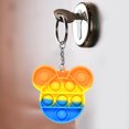 thumbnail image 4 of Rainbow Push Bubble Sensory Llaveros Autismo Anti Estrés Colgante Juguete (C) Ehuebsd Para estrenar, 4 of 9
