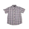 thumbnail image 4 of Smash Boys Sizes 4-14 Graphic 100% Cotton Fashion T-Shirts Tee Shirt Top, 30911 Navy Green Plaid / 4, 4 of 6