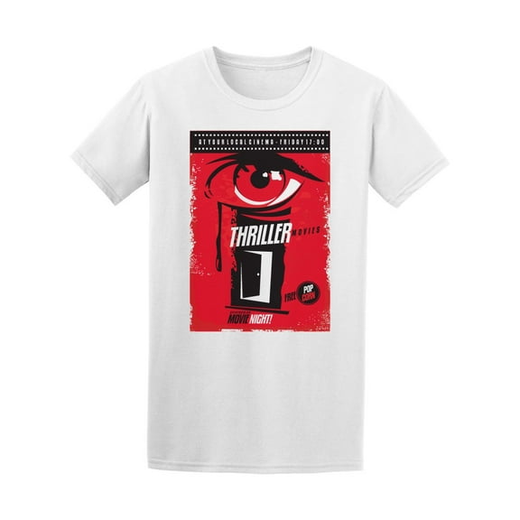 Thriller Movies Night! Cinema Tee Men's -Image by Shutterstock