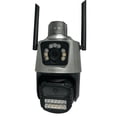thumbnail image 1 of Cámara de Vigilancia Seguridad HD Secucore Doble Cámara Wifi Estrobo Exterior, 1 of 9