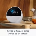 thumbnail image 4 of Despertador inteligente Alexa Echo Spot 2.83 Asistente de voz Smart Home Reproductor blanco, 4 of 6