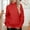 Red, variant on Womens Winter Fall Sweaters Turtleneck Oversized Cable Knit Pullover Sweater Casual Long Sleeve Sweater Jumper Tops Loose