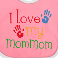 thumbnail image 4 of Inktastic I Love My Mommom Boys or Girls Baby Bib, 4 of 4