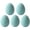 Sky Blue, variant on Knitted Easter Eggs Decorations, Increase Ambiance, 2.4", Easter Basket Filler, Handcrafted Spring Ornaments, Festive Accents, for Home Dining Room Party Garland Wreath Display