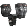 thumbnail image 1 of Juego de almohadillas protectoras Triple Eight Saver Series, color negro medio, 1 of 7