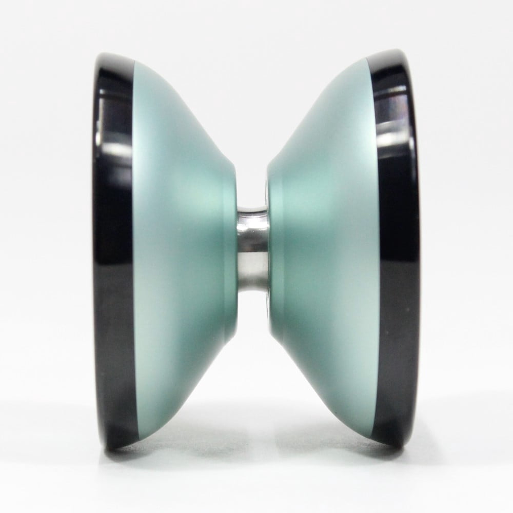 MAGICYOYO M04 Stealth Yo-Yo - Bi-Metal - 7075 Aluminum with Stainless Steel Rims (Mint Green w/Black Rims)