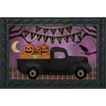 thumbnail image 2 of Briarwood Lane Halloween Truck Primitive Doormat, 2 of 4