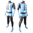 thumbnail image 4 of 2026 New Halloween Hero Sport Cosplay Costume, Fancy Full Set Costume, Cosplay Bodysuit Set Include Jumpsuit with Hood, Unisex Halloween Outfits, 110(3-4 Years), 4 of 6