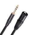 thumbnail image 2 of Cable de Audio JShteea 6,35 mm y 1/4 de Pulgada Conector Chapado en Oro para Micrófonos Altavoces, 2 of 9