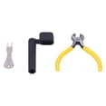 thumbnail image 2 of Guitar Maintenance Tool Set ABS Stainless Steel End Cutting Plier Pin Puller Winder, 2 of 14