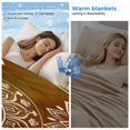 thumbnail image 2 of Orange Boho Cooling Blanket,Lightweight Breathable Summer Throw Blanket with Double Sided Cold Effect,Country Vintage Ethnic Abstract Geometric Picnic Blankets Bed Sheet for Hot Sleepers 30"x40", 2 of 8