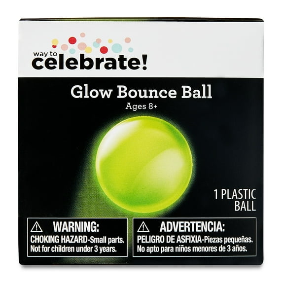 Green Glow Bounce Ball, by Way To Celebrate