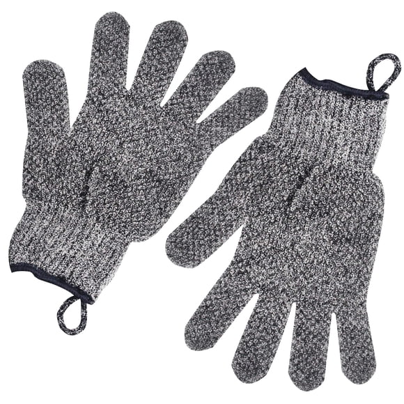 Guantes exfoliantes Meiyante Bamboo Charcoal, 1 par
