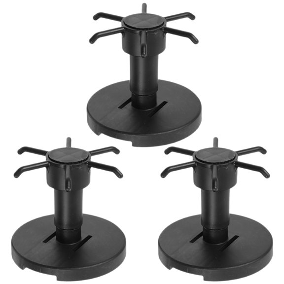 Hook Plastic Hangers 3 Pcs Kitchen Hanging Hooks under Cabinet Swivel Spatula Pp
