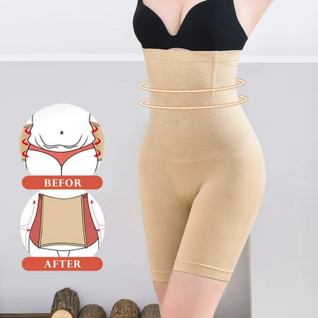 

Lingerie for Women Women Large Size Tummy Control Panty Shaper Postpartum Seamlessshape High Waist Lift Shapewear Bodysuit Underwear Beige