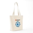 thumbnail image 7 of CafePress - Magic Blue Mana Symbol - Unisex Canvas Tote Bag, Beige, 1-Piece, 7 of 7
