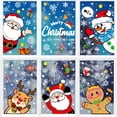 thumbnail image 1 of Autoadhesivo navideño de doble cara para ventanas, para oficinas, hogares y escuelas, 1 of 9