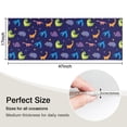 thumbnail image 5 of DarkBlue Dinosaurs with Shapes Pattern Kitchen Rug Mat,Kitchen Runner Rugs Non Skid Washable,Decorative Kitchen Floor Mats for Kitchen,Sink,Laundry,17"X47", 5 of 5