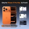 thumbnail image 3 of Magic John for iPhone 17 Pro Max Phone Case Compatible with MagSafe, Military Grade Drop Protection, Translucent Matte Back, 3 of 8