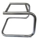 thumbnail image 1 of Base de silla de oficina Base de silla voladiza Marco de silla Fácil instalación Base de silla de escritorio de metal Reemplazo para sala de estar, 1 of 8