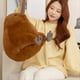 thumbnail image 4 of Juguete de Peluche de Pájaro Kiwi Realista Almohada Corporal Rellena de Pájaro Kiwi Gris Regalos de Peluche de Pájaro Kiwi Sentado Realista Grande,A, 4 of 5