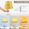 thumbnail image 3 of Ryvnso LED Bedside Table Lamp Cartoon Ducks Yellow Bedroom Desk Lamps Nightstand Lampshade M, 3 of 7
