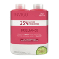 thumbnail image 2 of Wella Invigo Brilliance Shampoo & Conditioner for Fine Hair Liter set + PUMPS, 2 of 2