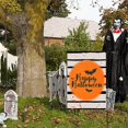 thumbnail image 4 of Halloween flag, Halloween flag, outdoor garden double-sided Halloween flag garden flag (3045 cm), 4 of 4