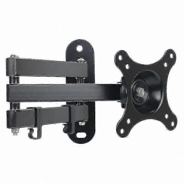Black Aluminum TV Mount for RV and Caravan with Anti-Vibration Feature