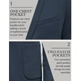 thumbnail image 3 of COOFANDY Mens Sport Coats and Blazers Casual Blazer Two Button Suit Jacket Lightweight Knit Sport Jackets, 3 of 7