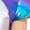 Blue, variant on iiniim Girls Dance Outfit Metallic Cap Sleeve Zip Up Dress with Headband Robot Theme Performance Wear Blue 8
