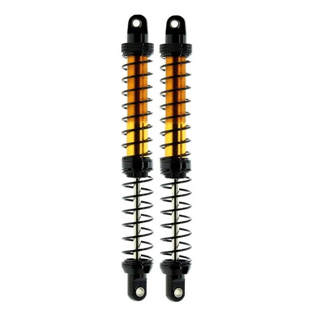 2 piezas de amortiguador de aceite de 120 mm de serie de metal para coche de control remoto Crawler Axial SCX10 90046 TRX4 1/10