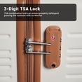 thumbnail image 2 of Hardside Luggage Sets 6 Piece, Hardshell Suitcase with TSA Lock Spinner Wheel and Travel Duffle Bag.Beige, 2 of 9