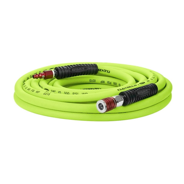Flexzilla® Air Hose, 3/8" x 25', with ColorConnex® Coupler and Plug