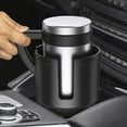 thumbnail image 1 of Ressort Rafraîchissant, Expandeur de Gobelet de Voiture, Organisateur de Base Réglable, Support de Téléphone pour Grandes Bouteilles de Boisson Durable, Support de Gobelet Multi-Usage pour Bouteilles de 2/2.5LB, Couleur Noire / Plastique, Noir-604 $BS$3, 1 of 9