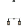 thumbnail image 7 of 209-OB-G53 Innovations Lighting Bell - 2 Light Island In Traditional Style-10 Inches Tall and 21 Inches Wide-Oil Rubbed Bronze Finish-Light Smoke, 7 of 7