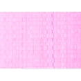 thumbnail image 1 of Ahgly Company Indoor Rectangle Solid Pink Modern Area Rugs, 7' x 9', 1 of 4