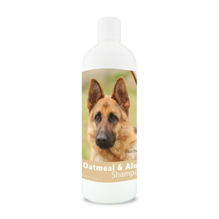 Healthy Breeds German Shepherd Oatmeal Dog Shampoo with Aloe 16 (Best Food For German Shepherd To Gain Weight)