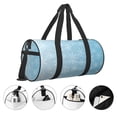 thumbnail image 3 of Balery Snowflake Snowing Bolsa de Gimnasio para Mujeres y Hombres, Bolsa de Viaje Impermeable, Bolsa de Fin de Semana con Compartimento para Zapatos y Bolsillo Húmedo, 3 of 6