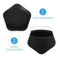 thumbnail image 3 of Phenofice 4pcs Black Rubber Foot Pads Accessories For Trampoline Indoor Use Furniture Protection, 3 of 8