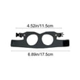 thumbnail image 4 of Small Animal Harness Leash Set 3 Sizes Adjustable Escape Proof Lightweight Training Walking Vest for Squirrel Ferret Chipmunk Outdoor Adventure, 4 of 9