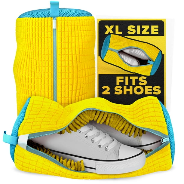 Bolsa de Lavado para Zapatos Lagarto XL 38 cm con Cierre para Lavadora