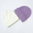 thumbnail image 5 of 0-2 Years Baby Toddler Boys Girls Beanie Winter Knitted Hat Warm Classic Solid Hat Outdoor Daily Headwear Baby Hat, 5 of 9