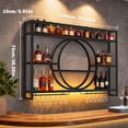 thumbnail image 3 of Wall Mount Wine Display Rack, 3 of 3