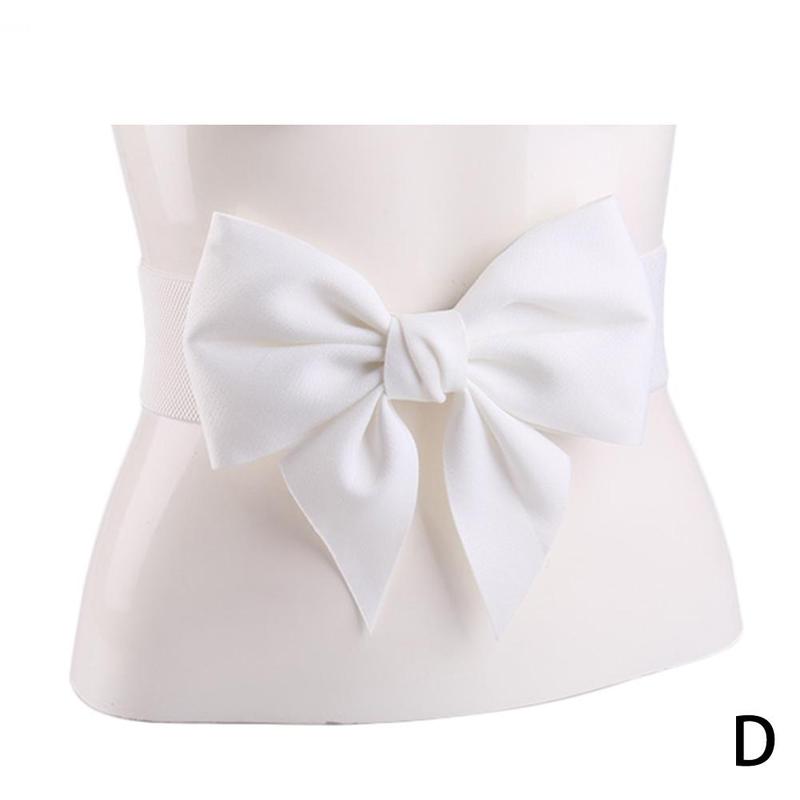 Korean Belt With Big Bow Waist Band Corset Accessories Elastic