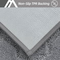thumbnail image 6 of FloorHug Indoor Doormat 32"x48", Soft and Absorbent Door Mat Non-Slip, Dirt Trapper Mat Door Mats Low Profile Floor Mat Machine Washable for Entrance, Inside, Kitchen, Front Back Door, Grey, 6 of 8