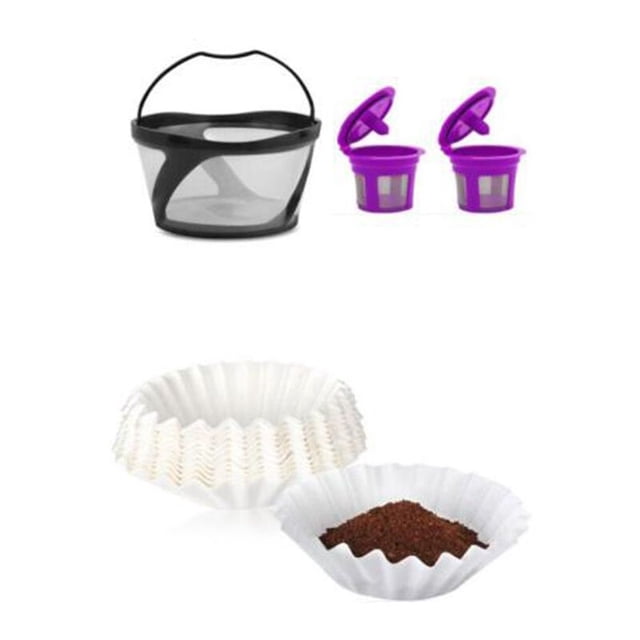 Reusable Mesh Ground Coffee Filter Basket for K-Duo Essentials and K Duo Brewers Machine A